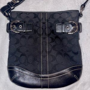 Coach Shoulder Bag with Matching Wallet